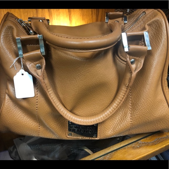 Kenneth Cole Reaction Handbags - Kenneth Cole reaction tan camel color hand bag GUC
